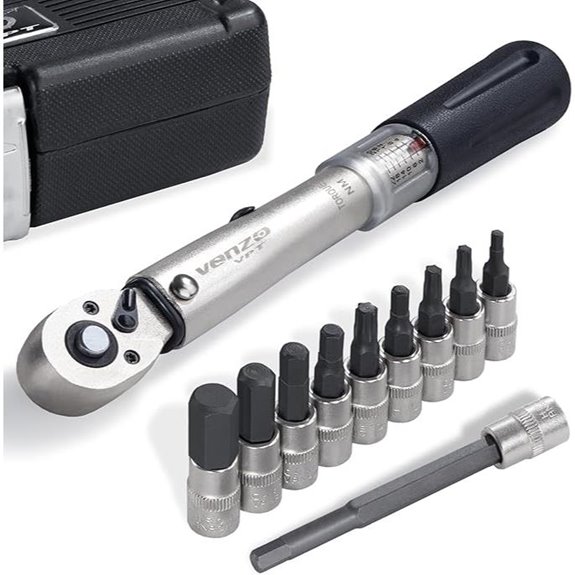 Venzo Bicycle Torque Wrench Allen Key Set