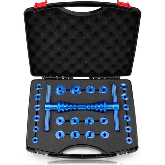 25PCS Bicycle Bearing Press Kit for Wheel Hub