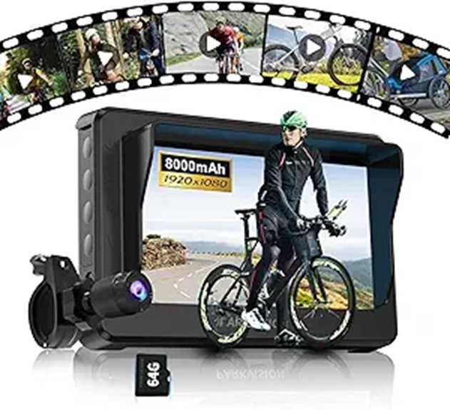 bicycle rear view camera