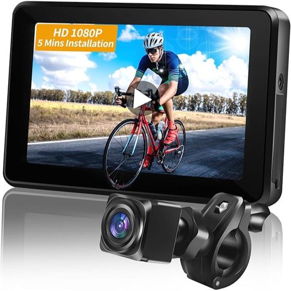 Bike Camera with Night Vision and 360° Rotation