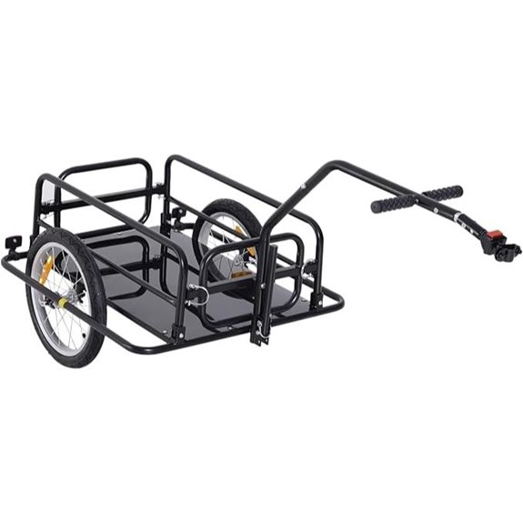 Aosom Bike Cargo Trailer with Universal Hitch