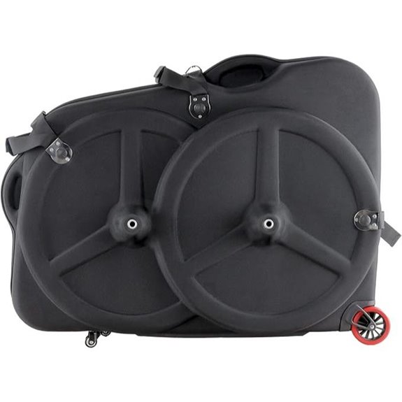 CyclingDeal Bike Travel Case with TSA Lock & Wheels