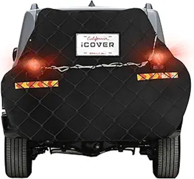 iCOVER Bike Cover for 2 Bikes with Lights