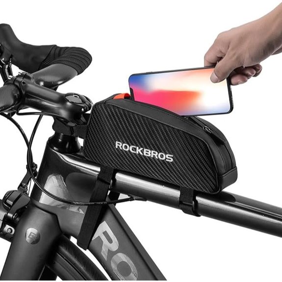 ROCKBROS Bike Frame Bag for Phone and Accessories