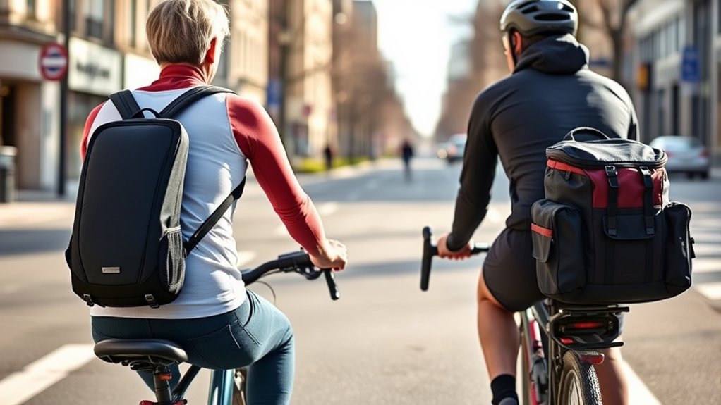 bike gear carrying options