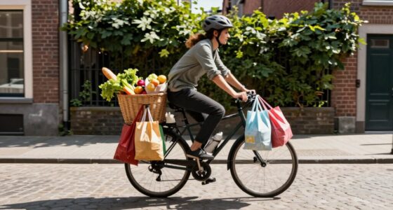 bike grocery weight balance