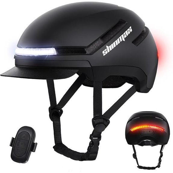 bike helmet with lights