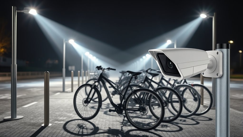 bike parking floodlight essentials