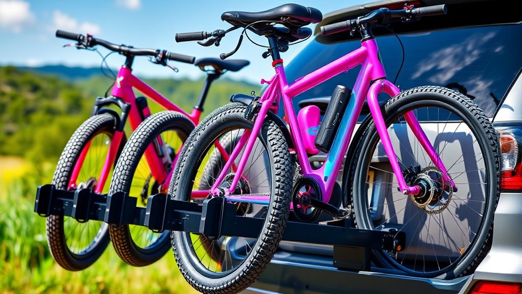 bike rack safety features
