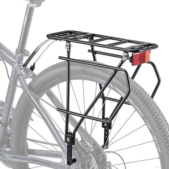 CXWXC Rear Bike Rack with Basket for 26”-29” Bikes