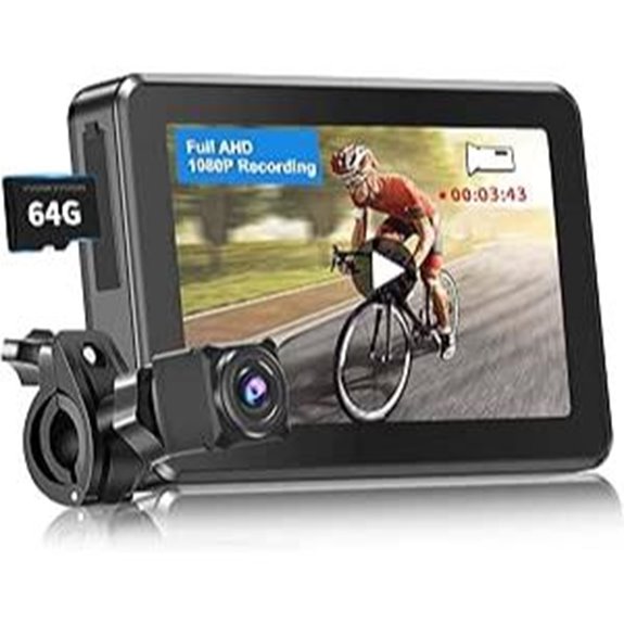 bike rear view camera