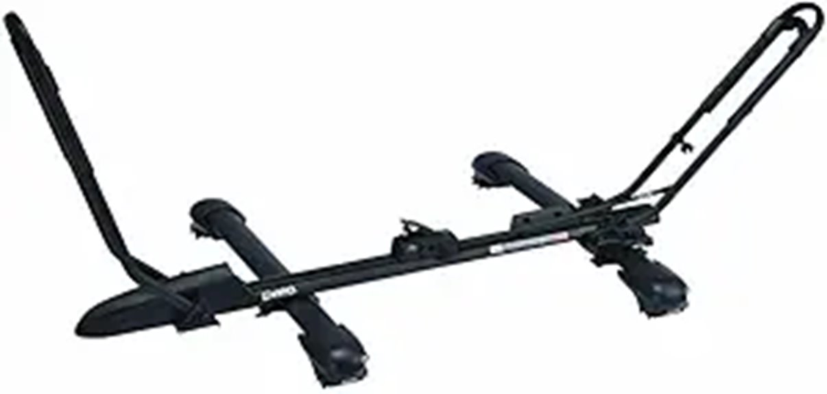 INNO INA389 Universal Mount Tire Hold II Roof Rack (1-Bike) black