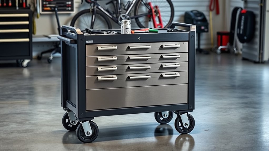 bike tool cart essentials
