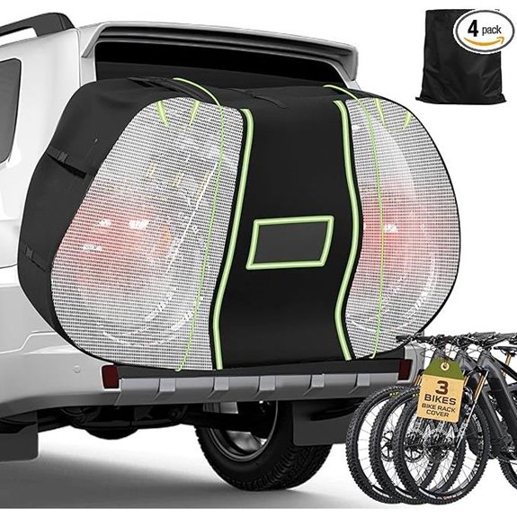Bike Cover for Transport Bikes on Car Rack