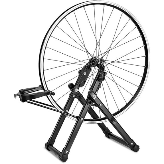 Bicycle Wheel Truing Stand and Spoke Wrench Set