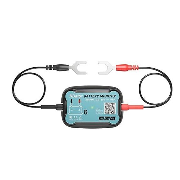 Bluetooth Battery Monitor for Lead-Acid & Lithium Batteries