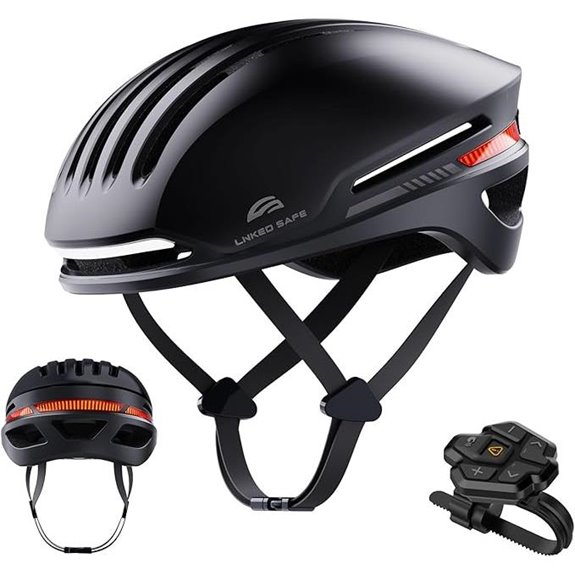 Smart Bluetooth Bike Helmet with Turn Signals
