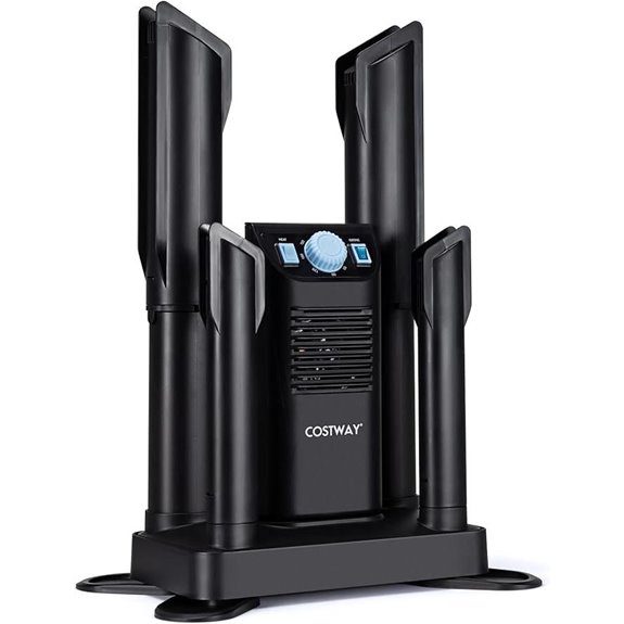 Costway Boot Dryer with Timer Disinfection & Extendable Design