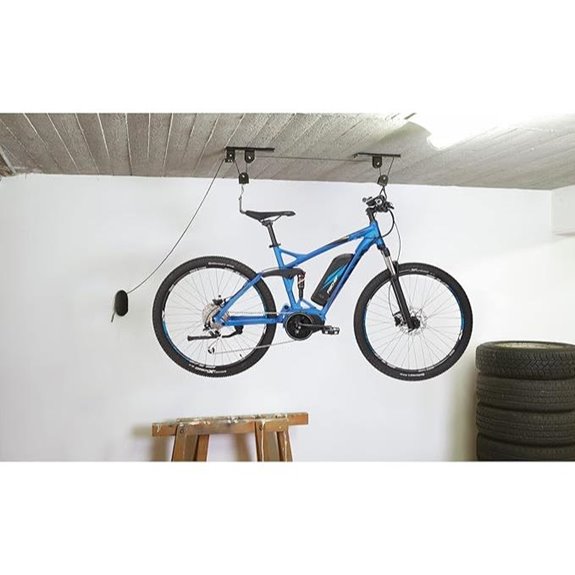 Fischer Bicycle Lift Plus Ceiling Mount for Bicycles