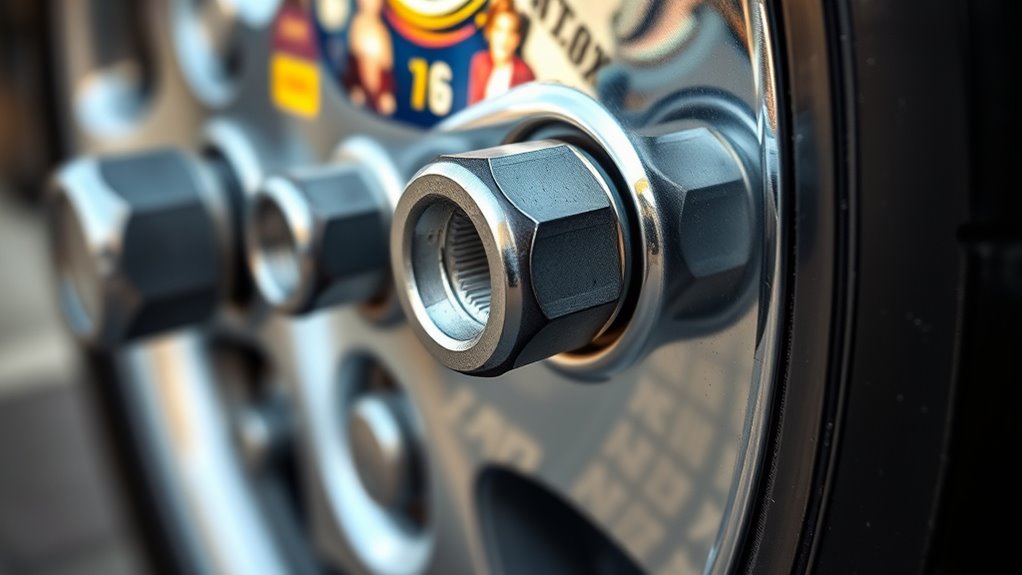 check lug nut tightness regularly