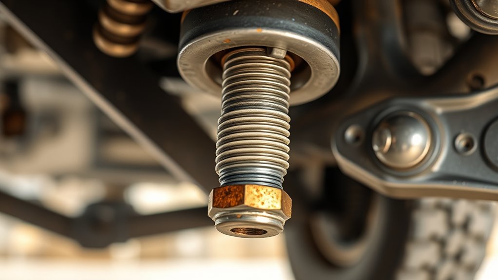 check suspension bolts regularly