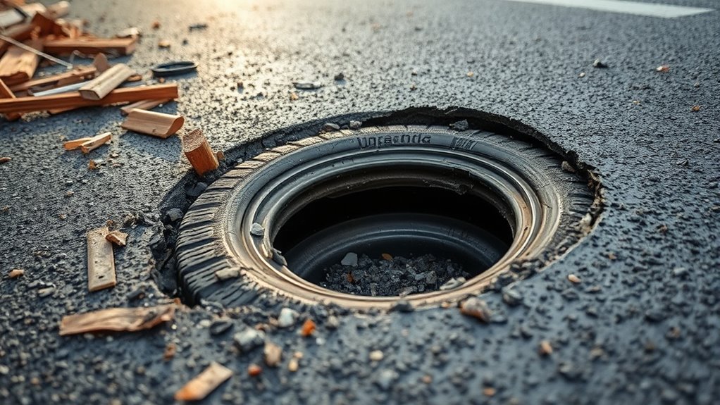 check tire damage regularly