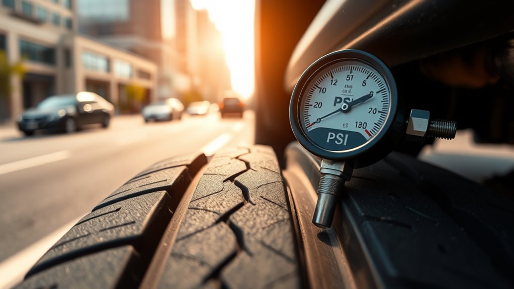 check tire pressure regularly