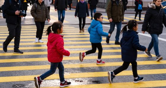 children s crossing behavior surprises drivers
