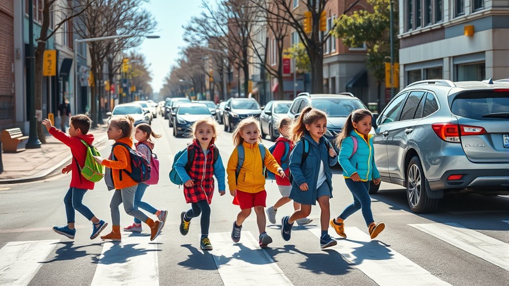 children s crossing safety awareness