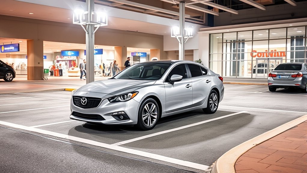 choose visible well lit parking