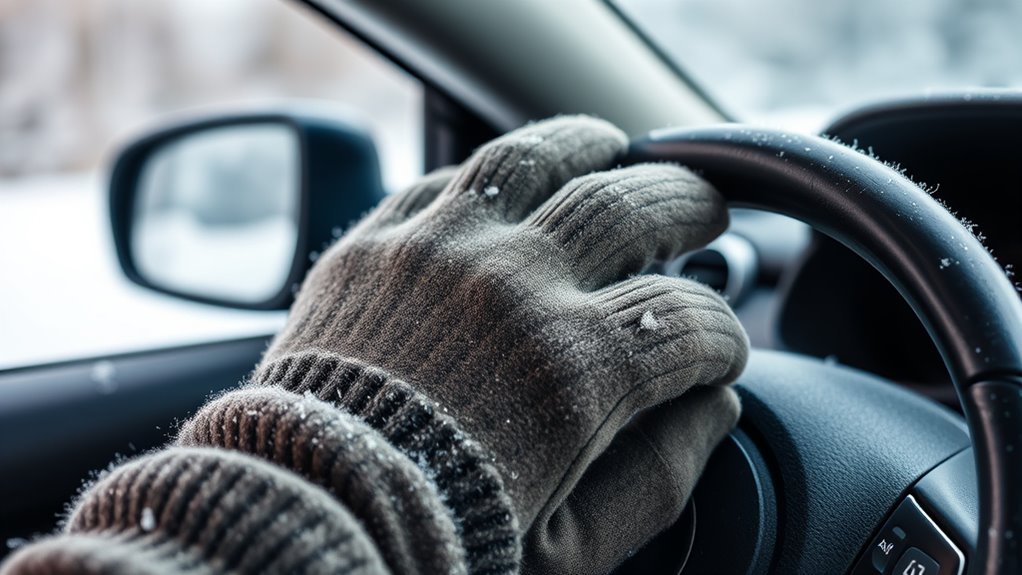 cold weather hampers braking performance