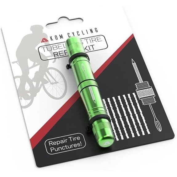 KOM Tubeless Bike Tire Repair Kit (8 Colors)