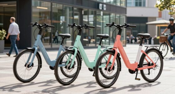 compact commuter e bikes selection