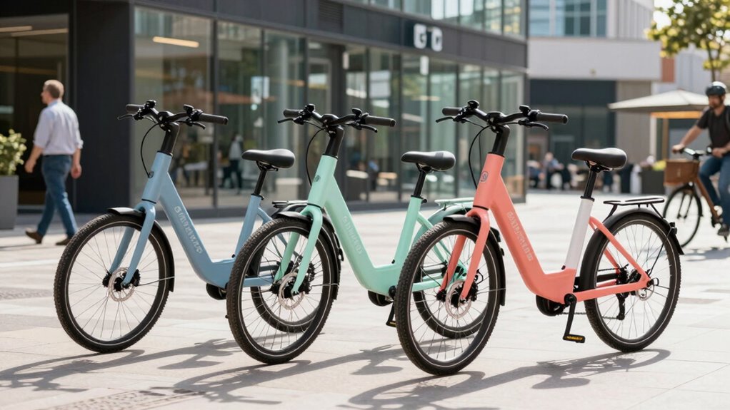 compact commuter e bikes selection