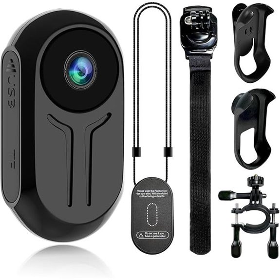 Mini Thumb Sports Action Camera with Night Vision