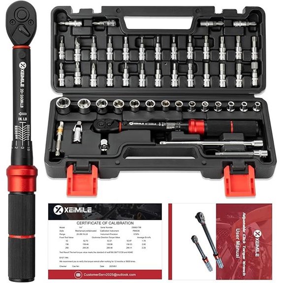 51Pcs Adjustable Bicycle Torque Wrench Set