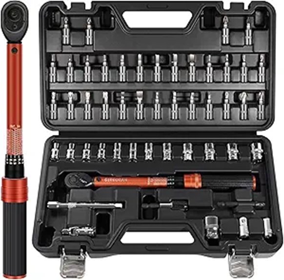 50PCS Bike Torque Wrench Set with Bits