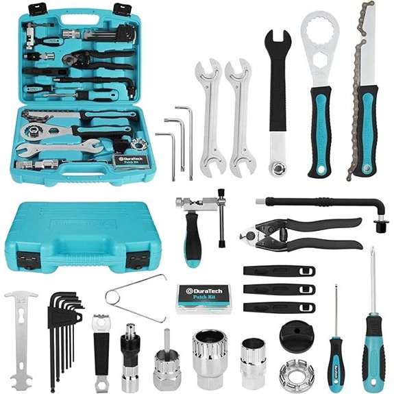 DURATECH 40-Piece Bicycle Repair Kit with Case