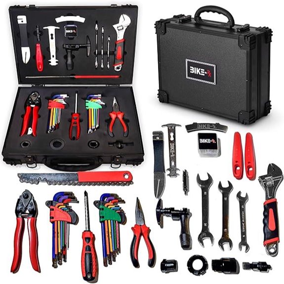 Elite 37-Piece Bike Tool Kit for Repair and Maintenance