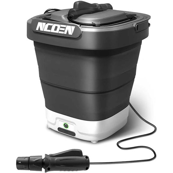 Cordless Pressure Washer with 3.2Gal Tank and Nozzles