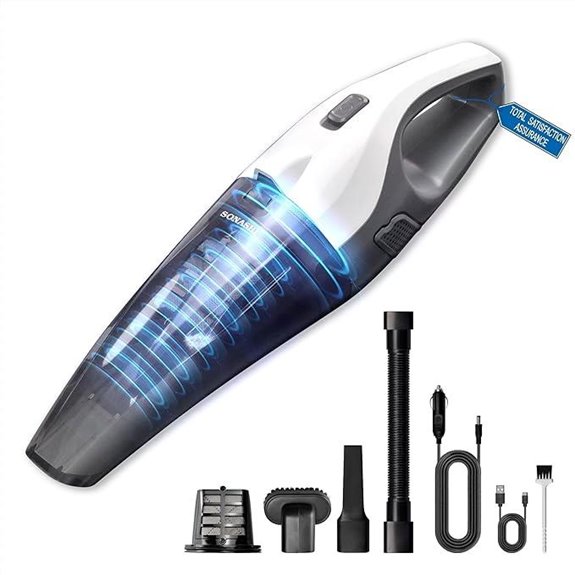 Sonashi Cordless Handheld Vacuum with HEPA Filters