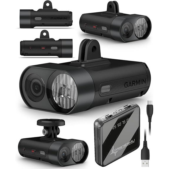 Garmin Varia Vue Cycling Headlight & 4K Camera Bundle