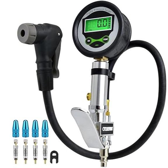 digital tire inflator auto valve