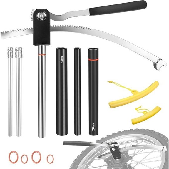 Dirt Bike Tire Changing Kit for 16-21 Inch Wheels