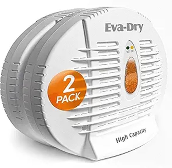 Eva-Dry E-500 Dehumidifier 2-Pack