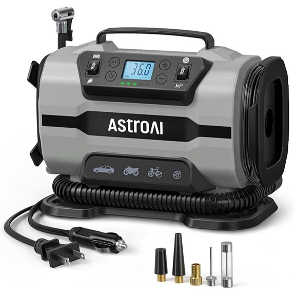 AstroAI Portable Tire Inflator with Dual Motors