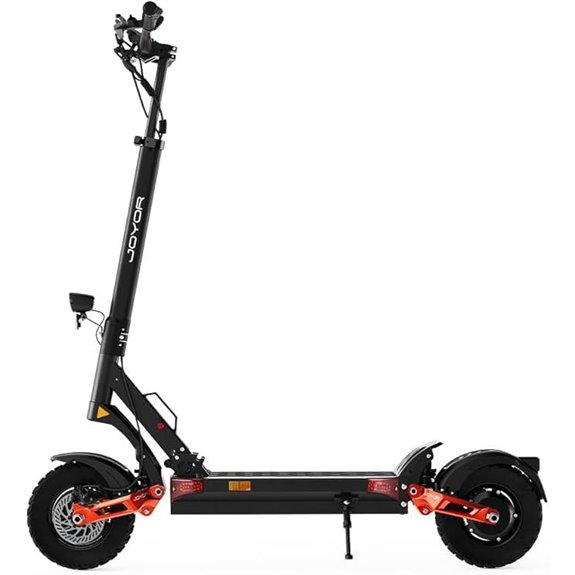 JOYOR Electric Scooters with Dual Suspension and Hydraulic Brakes