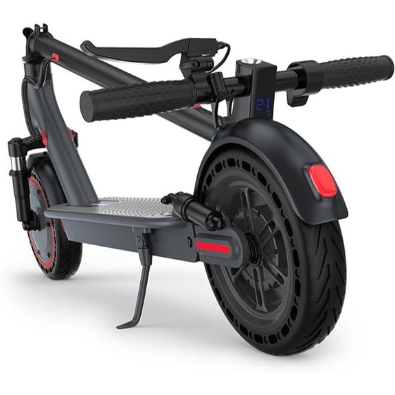 Electric Scooter with Dual Suspension & Long Range