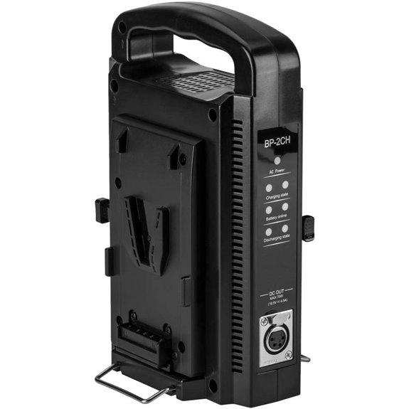 Green Extreme Dual Position Li-Ion Battery Charging/Power Station (V-Mount)