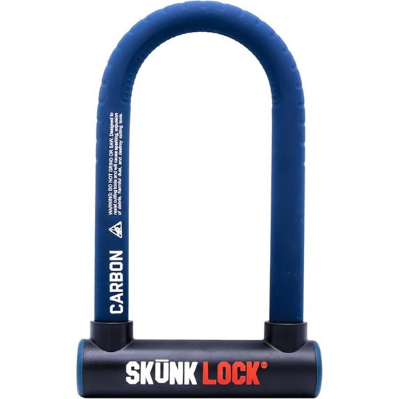 Carbon Angle Grinder-Resistant Bike Lock